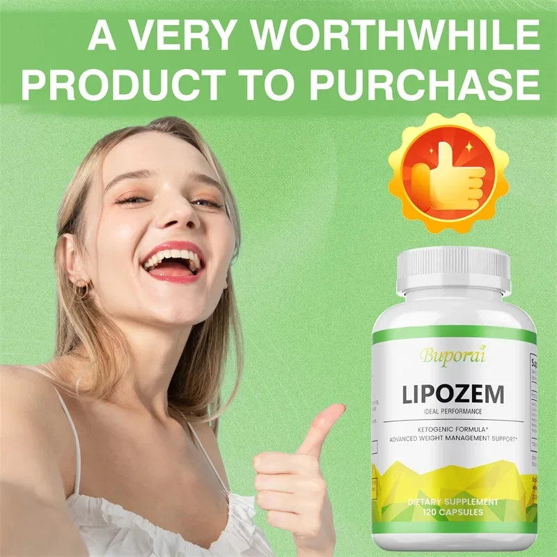 Capsules Lipozem-Santé Digestive, Suppression de l'appétit, Mardi olisme, Gestion du poids