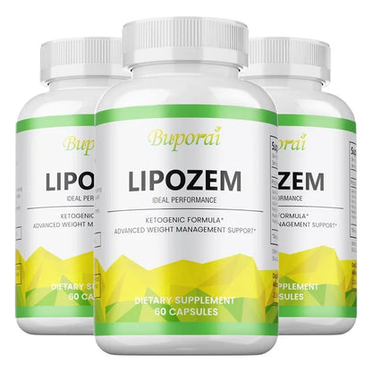 Capsules Lipozem-Santé Digestive, Suppression de l'appétit, Mardi olisme, Gestion du poids